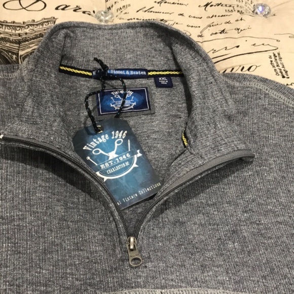 Vintage 1946 Drop Needle Quarter Zip Hunter - Picture 7 of 7